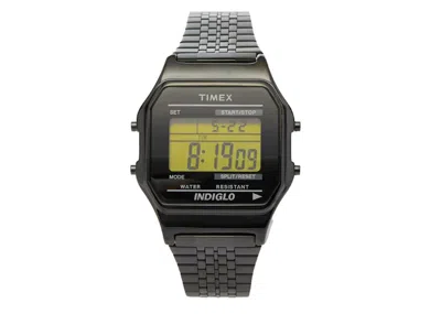Pre-owned Timex Men's  X End. T80 'everday' Tw2v33500 Watch In Stainless Steel In Silver
