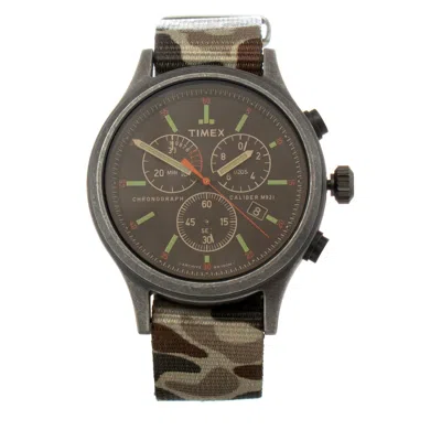 Timex Men's Watch  Tw2v09600lg ( 43 Mm) Gbby2 In Brown