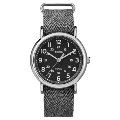 Timex Men's Weekender Black Dial Watch