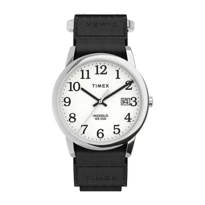 Timex Mens Black Strap Watch Tw2u84900jt In Transparent