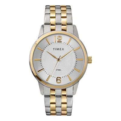 Timex Mens Dress Analog Stainless Steel Mens Watch