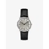 Timex Mens Silver Tw2r47900 Marlin Stainless-steel Mechanical Hand-wind Watch In Silver