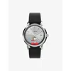 Timex Mens Silver Tw2w49600 Marlin Snoopy Stainless-steel Watch In Silver