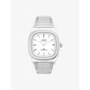 Timex Mens Silver Tw2w70800  Reissue Stainless-steel Automatic Watch In Silver