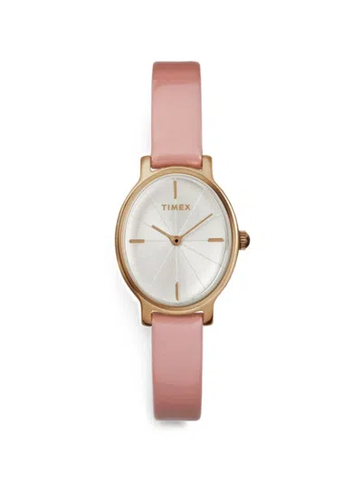 Timex Milano Oval-case 24mm Watch In 银色