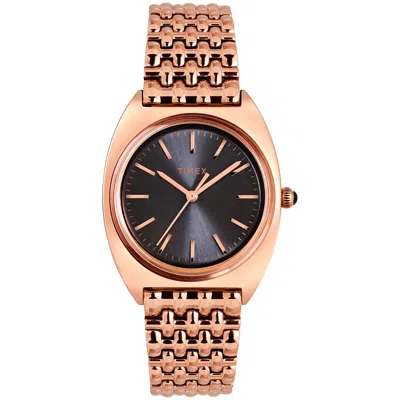 Timex Milano Rose Gold-tone Ladies Watch