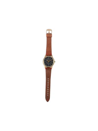 Pre-owned Timex Military 40mm In Black