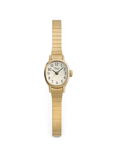 Timex Mini Cavatina 17mm Watch In Gold