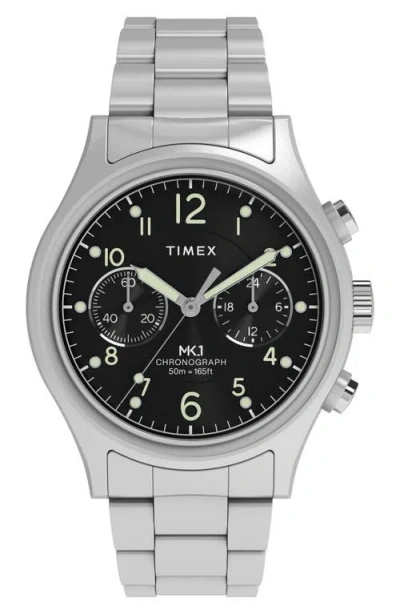 Timex ® Mk1 Chronograph Bracelet Watch, 40mm In Multi