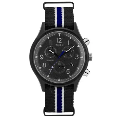 Timex Mk1 Chronograph Quartz Black Dial Men's Watch Tw2t29700