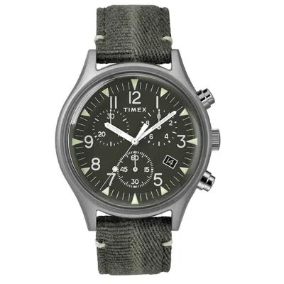 Timex Mk1 Chronograph Quartz Men's Watch Tw2r68600 In Gray