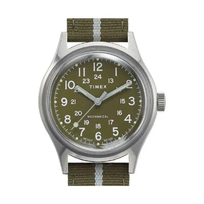 Timex Mk1 Hand Wind Green Dial Men's Watch Tw2u69000