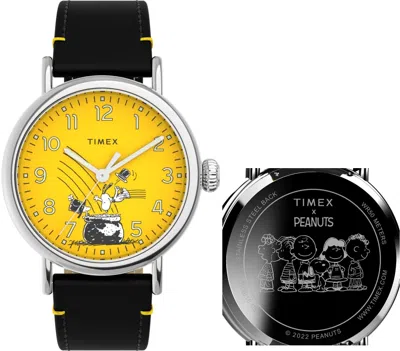 Timex Mod. Peanuts Collection - The Waterbury - Snoopy St. Patrick Gwwt1 In Black