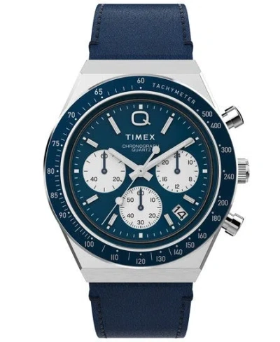 Timex Mod. Q Diver Chrono In Blue | ModeSens