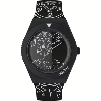 Timex Mod. Q X Keith Haring Special Edt. Gwwt1 In Black