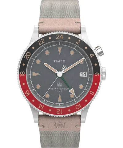 Timex Mod. The Waterbury Gmt In Gray