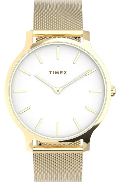 Timex Mod. Tw2t74100 Gwwt1 In Gold