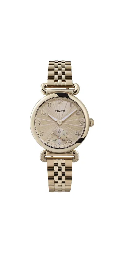 Timex Model 23 Ladies Watch In Gold