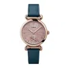 Timex Model 23 Rose Gold-tone Leather Ladies Watch