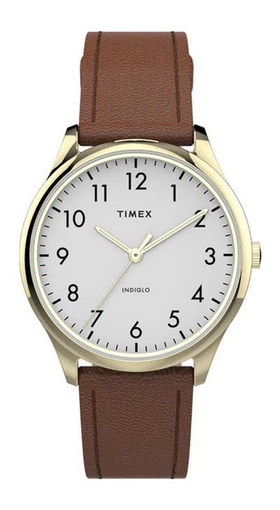 Timex Modern Easy Reader Leather Ladies Watch
