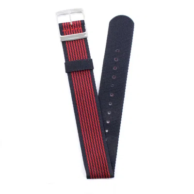 Timex Multicolor Nylon Watch In Red