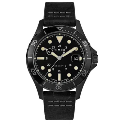 Timex Navi Xl Automatic Black Dial Men's Watch Tw2u10000