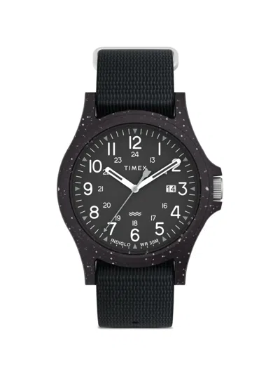 Timex Ocean 40mm Watch In Black