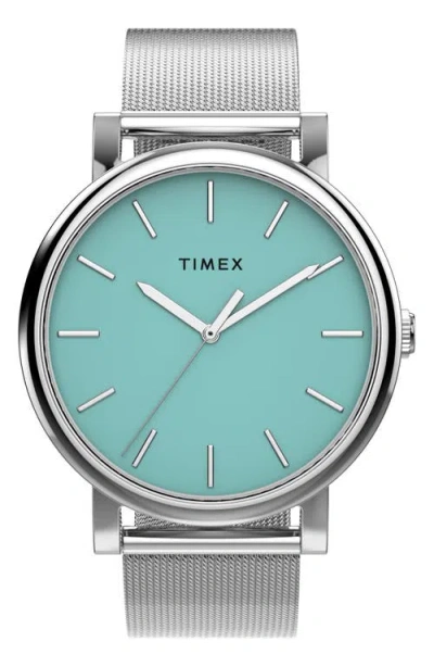 Timex ® Og 38mm Stainless Steel Bracelet Watch In Metallic