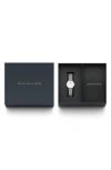 Timex Daniel Wellington Petite Mesh Strap Watch & Tennis Bracelet Set, 28mm In Stainless Steel