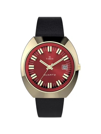 Timex Q 1972 Reissue 43毫米腕表 In Red