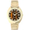 Timex ® Q 1972 Time Machine Reissue Bracelet Watch, 39mm In Gold