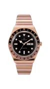 Timex Q Diver Reissue Expansion Ladies Watch In Gold