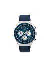 Timex Q  Chronograph Quartz Blue Dial Men's Watch Tw2w51700 In Blue