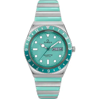 Timex Stainless Steel Watch, 36mm In Silver