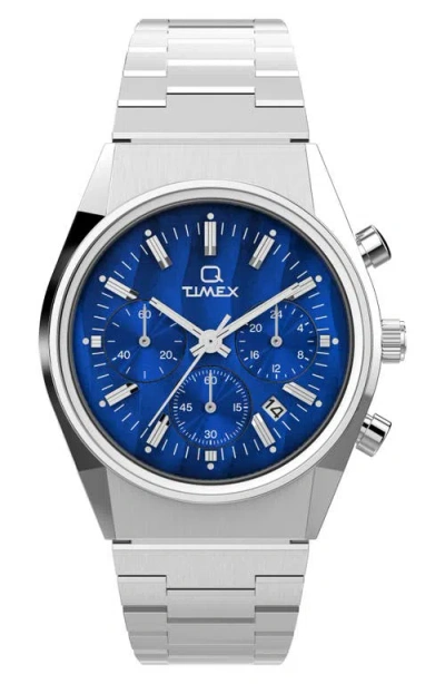 TIMEX TIMEX® Q TIMEX FALCON EYE BRACELET CHRONOGRAPH WATCH, 40MM