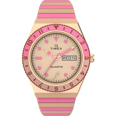 Timex ® Q  X Bcrf Bracelet Watch, 36mm