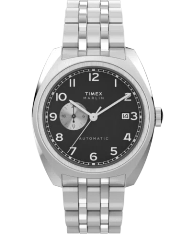 Pre-owned Timex Silver Mens Multi Dial Watch Marlin Tw2w58800