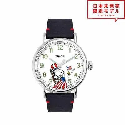 Pre-owned Timex Snoopy Watch Standard Peanuts Tw2u72800 Overseas Model