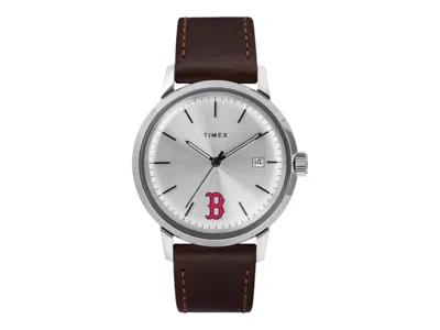 Pre-owned Timex Special Projects Tw2u93200 Watch In Stainless Steel In Silver