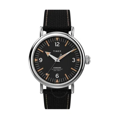 Timex Standard Quartz Black Dial Men's Watch Tw2v44000