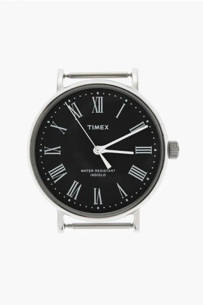 Timex Steel Fairfiel Avenue Analog Dial With Roman Numbers 37mm