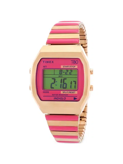 Timex T80 34mm Watch In Green