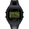 Timex ® T80 Black Digital Stainless Steel Bracelet Watch, 36mm In Black