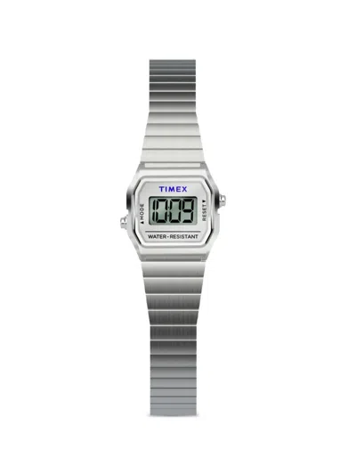 Timex Teeny Tiny 20mm Watch In Metallic
