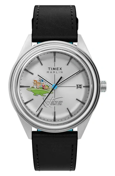 Timex ® The Jetsons X  Marlin® Jet Automatic 38mm Strap Watch In Pattern