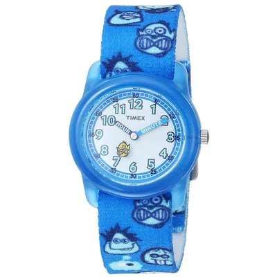 Timex 's Time Machines White Dial Watch In Blue