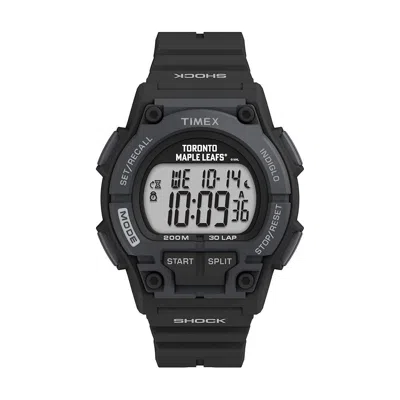 Timex Toronto Maple Leafs Nhl Takeover Mens Watch In Black