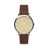 Timex Transcend Leather Ladies Watch In Brown
