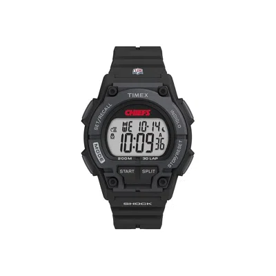 Timex Tribute Nfl Kansas City Chiefs Mens Watch In Black