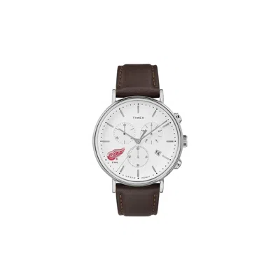 Timex Tribute Nhl Mens Watch In Brown